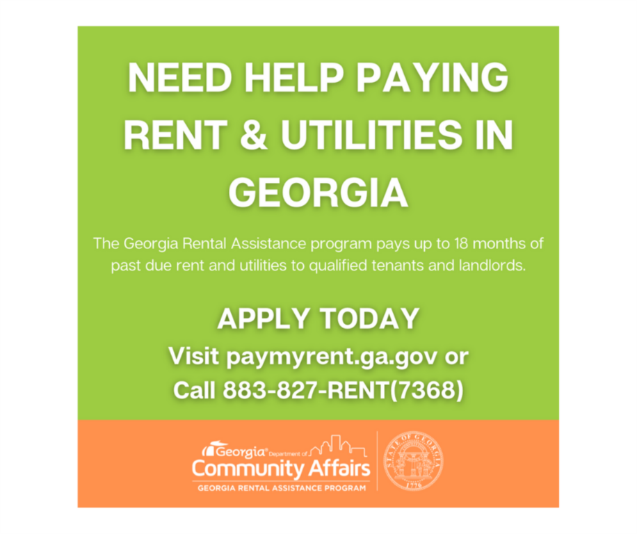 Rental Assistance Program City of Bowdon, GA